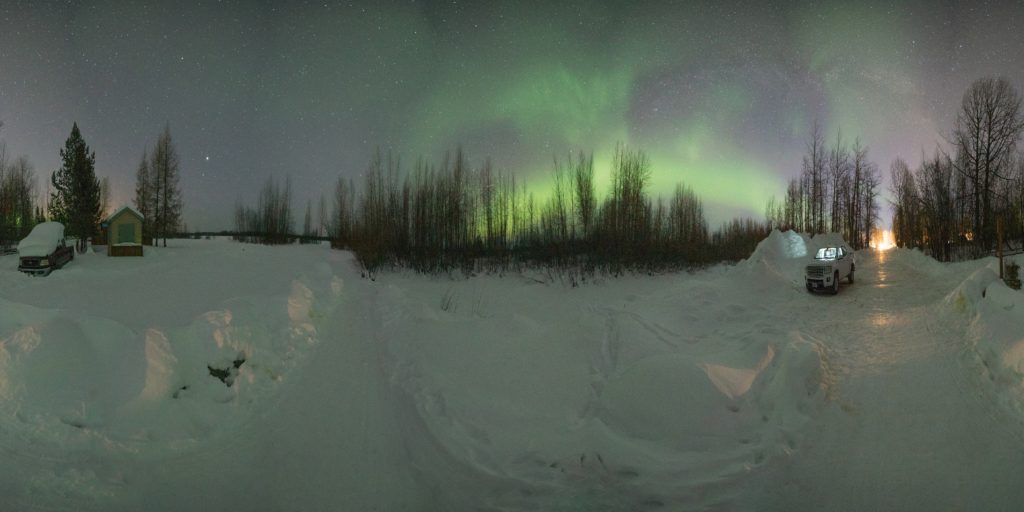 360 Video Production photo of Aurora Borealis