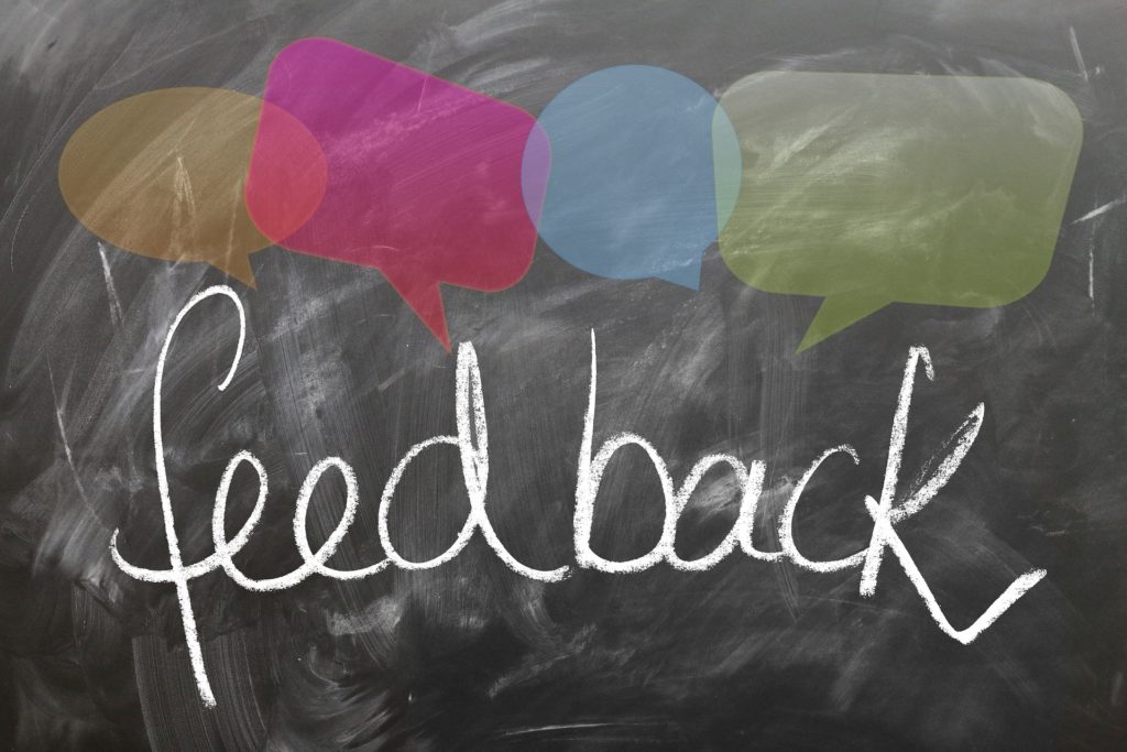 Feedback is important for your business.