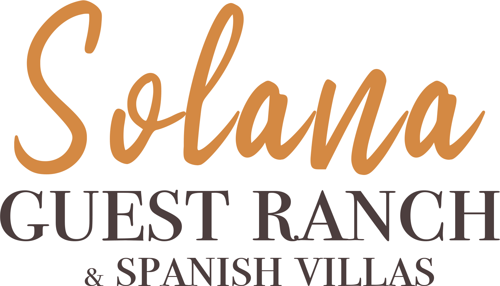 Solana Guest Ranch and Spanish Villas wordmark web