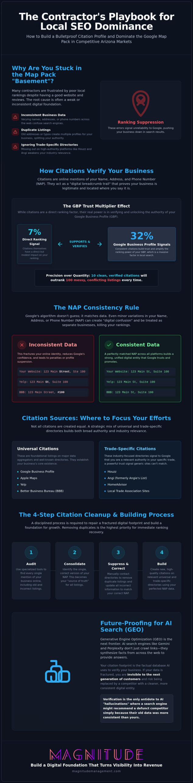 Local SEO Citations for Contractors: The 2026 Visibility Playbook